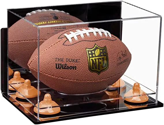 Mini/Miniature (not Full Size) Football Display Case
