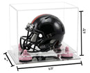 mini football helmet display case for sale at better display cases