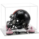 mini football helmet display case for sale at better display cases