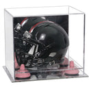 mini football helmet display case for sale at better display cases