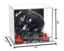 mini helmet display case for sale at better display cases