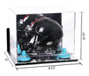 mini football helmet display case for sale at better display cases