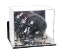 mini football helmet display case for sale at better display cases