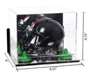 mini football helmet display case for sale at better display cases