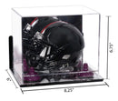 mini football helmet display case for sale at better display cases