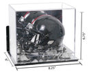 mini helmet display case for sale at better display cases