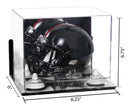 mini helmet display case for sale at better display cases