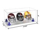mini helmet and football display case for sale on Better Display Cases