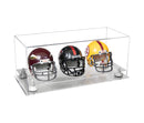 mini helmet and football display case for sale on Better Display Cases
