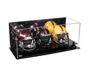 mini helmet and football display case for sale on Better Display Cases