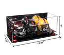 mini helmet and football display case for sale on Better Display Cases