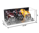 mini helmet and football display case for sale on Better Display Cases