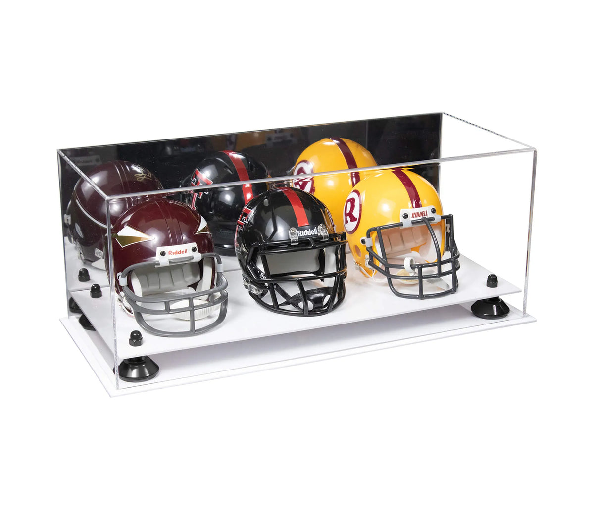 Mini Football Helmet (not Full Size) Display Case