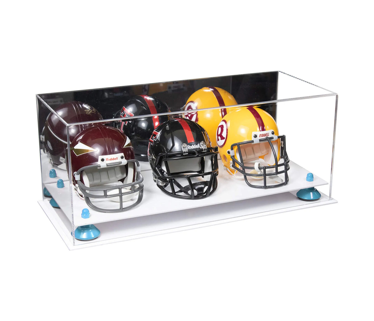 Mini Football Helmet (not Full Size) Display Case