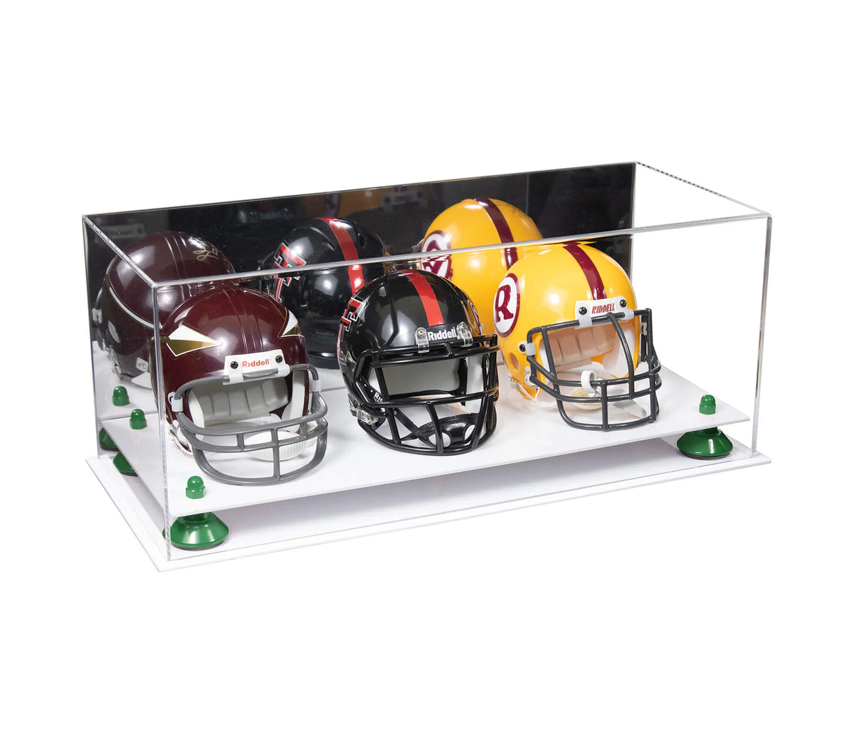 Mini Football Helmet (not Full Size) Display Case
