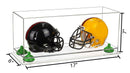 mini helmet and football display case for sale at better display cases