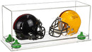 mini helmet and football display case for sale at better display cases