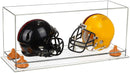 helmet display case for sale at better display cases