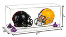 helmet display case for sale at better display cases