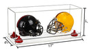 helmet display case for sale at better display cases