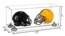 helmet display case for sale at better display cases