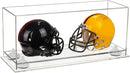 helmet display case for sale at better display cases