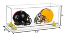 mini helmet and football display case for sale at better display cases