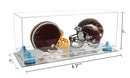 mini helmet and football display case for sale at better display cases