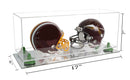 mini helmet and football display case for sale at better display cases