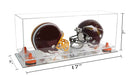 mini helmet and football display case for sale at better display cases