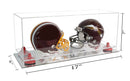 mini helmet and football display case for sale at better display cases
