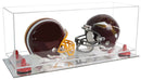 mini helmet and football display case for sale at better display cases