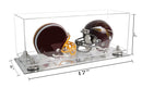 mini helmet and football display case for sale at better display cases