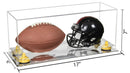 mini helmet and football display case for sale at better display cases