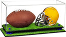 mini helmet display case for sale at better display cases