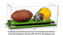 mini helmet display case for sale at better display cases