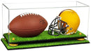 mini helmet display case for sale at better display cases
