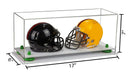 mini helmet and football display case for sale at better display cases