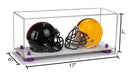 helmet display case for sale at better display cases