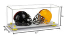 helmet display case for sale at better display cases