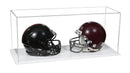 mini helmet and football display case for sale at better display cases