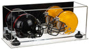 mini helmet and football display case for sale at better display cases