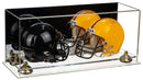 mini helmet and football display case for sale at better display cases