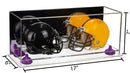 helmet display case for sale at better display cases