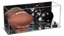 mini helmet and football display case for sale at better display cases