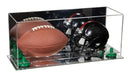 mini helmet and football display case for sale at better display cases