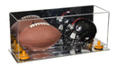 mini helmet and football display case for sale at better display cases