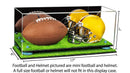 mini helmet display case for sale at better display cases