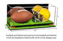 mini helmet display case for sale at better display cases