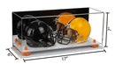 mini helmet and football display case for sale at better display cases